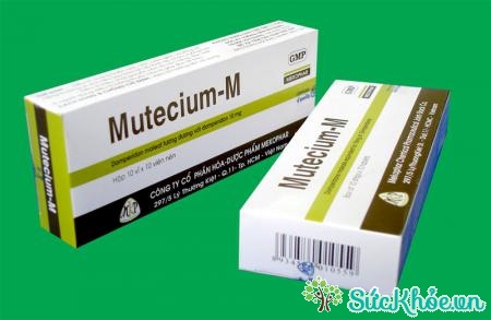 Mutecium - M là thuốc điều trị chứng buồn nôn, nôn
