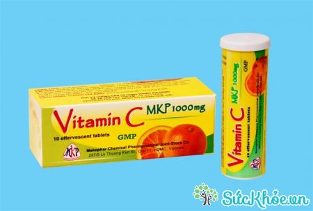 Vitamin C MKP 1000mg giúp tăng sức đề kháng, trị mệt mỏi, chống oxy hóa