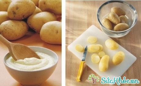 Mặt nạ khoai tây giúp dưỡng trắng da hiệu quả