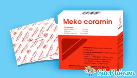 Meko Coramin là thuốc điều trị suy hô hấp, suy tuần hoàn