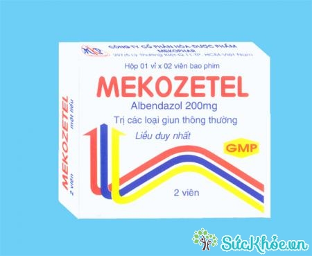 Thuốc Mekozetel điều trị nhiễm ký sinh trùng đường ruột