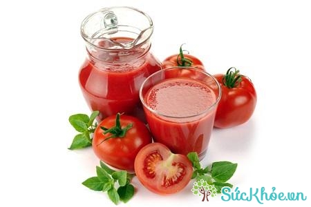 Cà chua kết hợp sữa chua tạo thành thức uống vô cùng dinh dưỡng