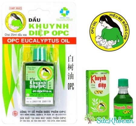 Dầu khuynh diệp OPC phòng và trị cảm cúm, sổ mũi