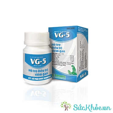 VG-5 điều trị men gan tăng cao, tăng cường chức năng gan