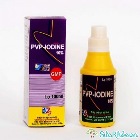 Pvp iodine 10% lọ 100ml và một số thông tin cơ bản