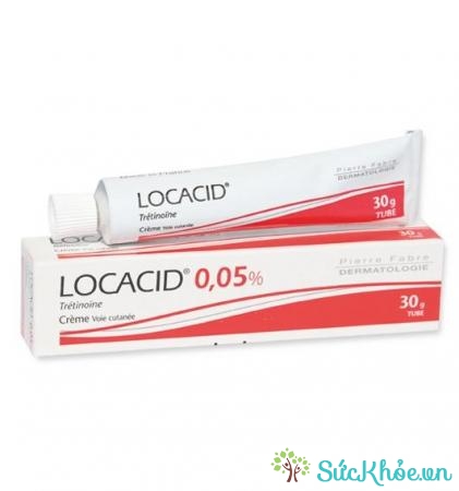 Locacid là thuốc điều trị các dạng lâm sàng khác nhau của mụn trứng cá