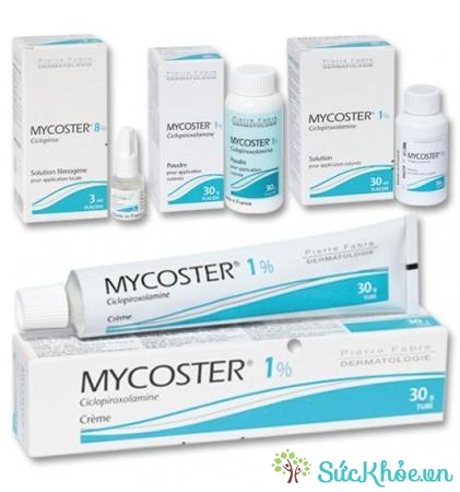 Thuốc Mycoster điều trị các bệnh về da, điều trị nấm móng