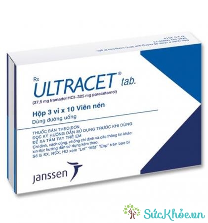 Ultracet là thuốc điều trị các cơn đau từ trung bình đến nặng