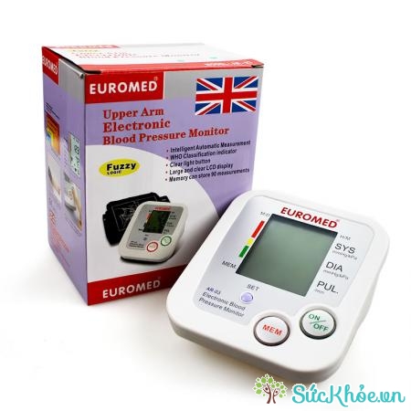 Máy đo huyết áp EUROMED - Bắp tay và một số thông tin cơ bản
