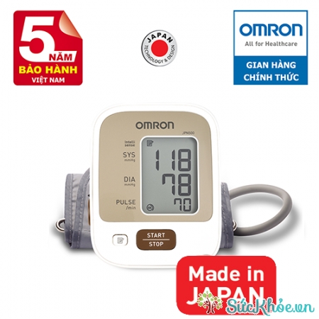 Máy đo huyết áp bắp tay tự động JPN500
