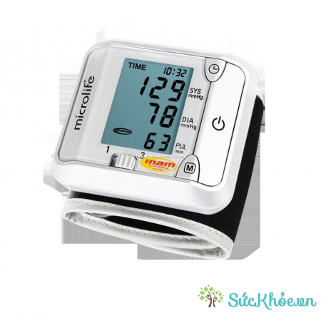 Máy đo huyết áp cổ tay Microlife BP 3BJ1-4D và một số thông tin cơ bản