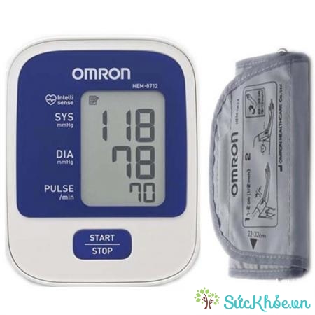 Máy đo huyết áp bắp tay Omron HEM-8712 và một số thông tin cơ bản