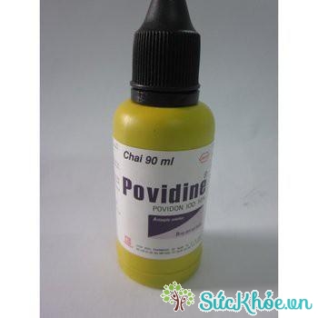 Dung dịch sát khuẩn Povidine 10% (90ml) chống chỉ định với trẻ dưới 2 tuổi