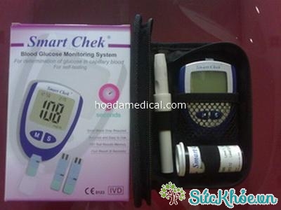 Máy thử đường huyết Smart Chek là sản phẩm gọn nhẹ, dễ mang theo bên người