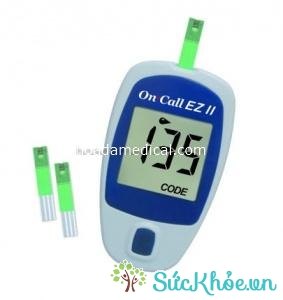 Máy đo đường huyết On-Call Ezii là thiết bị thử máu lý tưởng dành cho các bệnh nhân mắc các bệnh đường huyết