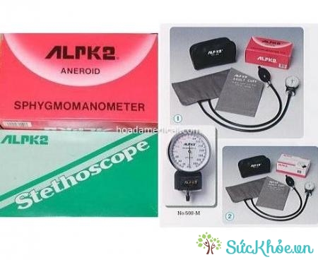 Máy đo huyết áp cơ ALPK2 với đồng hồ chuẩn