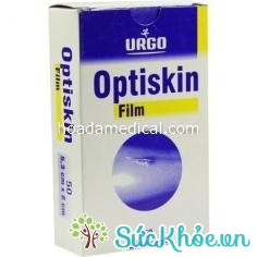Băng vô trùng trong suốt, không thấm nước Optiskin Film bảo vệ vết thương sạch, nông, cố định băng gạc.