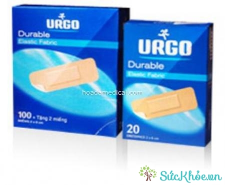 Băng cá nhân Urgo Durable là sản phẩm băng cá nhân số 1 tại Việt Nam