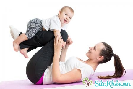 Bài tập thể dục dành cho phụ nữ sau sinh