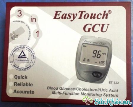 Máy đo đường huyết Easytouch GCU với nhiều tính năng nổi bật