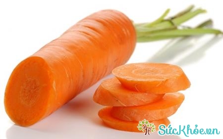 Cà rốt là một trong những thực phẩm giúp vòng 1 căng tròn