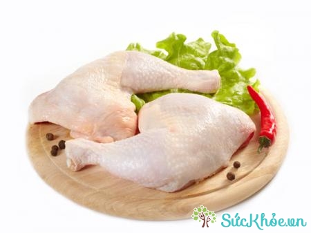 Các vi khuẩn có hại sẽ bị tiêu diệt trong quá trình bạn nấu chín thịt gà