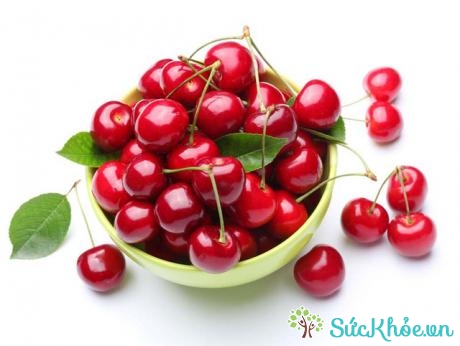 Cherries là loại thực phẩm có thể cứu vớt hệ tiêu hóa vì nó thực sự giàu chất xơ