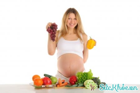 Chế độ dinh dưỡng đóng vai trò quan trong trong việc dưỡng thai