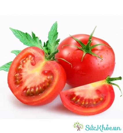 Cà chua chứa nhiều vitamin A.
