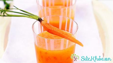 Cà rốt là một đồ uống chứa luteolin, một flavonoid giúp giảm viêm nhiễm trong cơ thể dẫn đến suy giảm nhận thức 