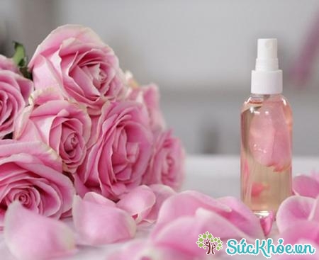Chăm sóc da với nước hoa hồng tự nhiên