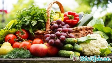 Ăn nhiều hoa quả và rau xanh giúp thở dễ dàng hơn