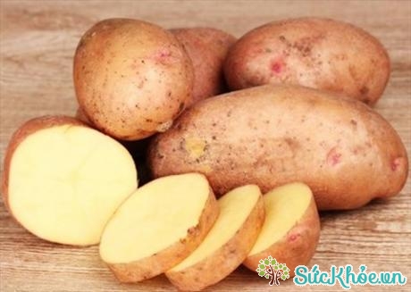 Trong khoai tây chứa nhiều vitamin C