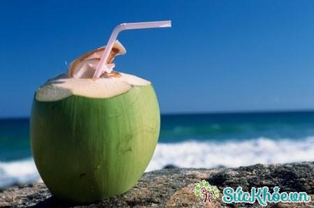 Nước dừa là loại thức uống rất quý tốt cho sức khỏe