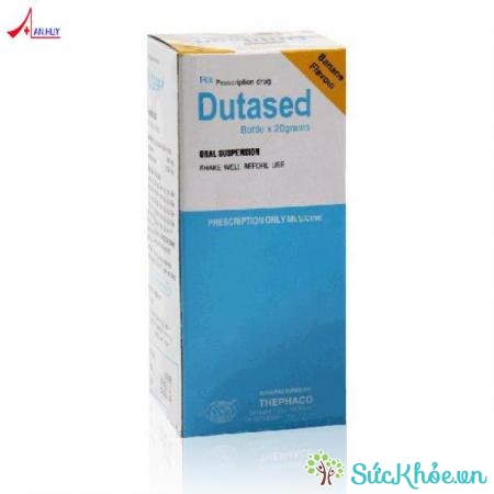 Thuốc bột pha hỗn dịch Dutased và một số thông tin thuốc cơ bản