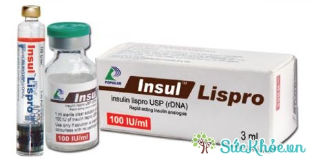 Insulin Lispro (thuốc tiêm)