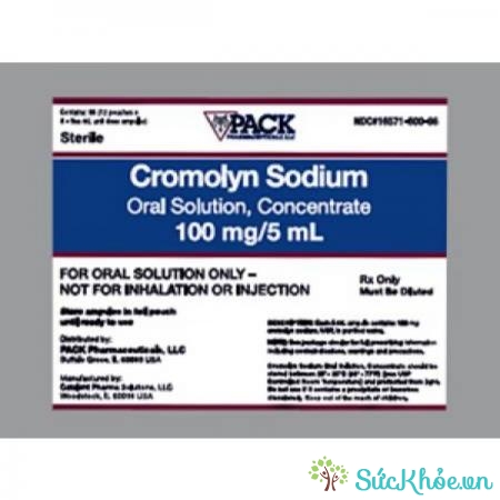 Cromolyn Sodium (thuốc hít đường miệng) và một số thông tin thuốc cơ bản