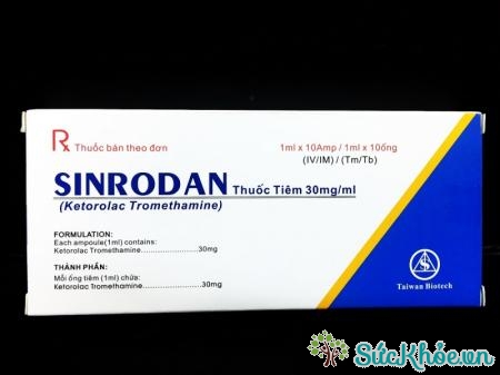 Thuốc tiêm Sinrodan 30mg/ml