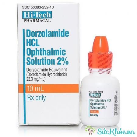 Dorzolamide (thuốc nhỏ mắt) và một số thông tin thuốc cơ bản nên chú ý
