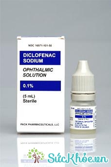 Diclofenac (thuốc nhãn khoa) và một số thông tin thuốc cơ bản nên biết