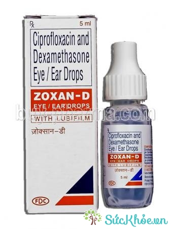 Ciprofloxacin và Dexamethasone (thuốc nhỏ tai) và một số thông tin thuốc
