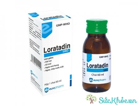 Loratadin (thuốc nước, Traphaco) và một số thông tin thuốc cơ bản