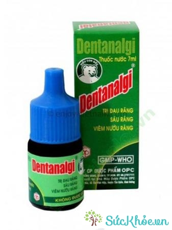 Dentanalgi (thuốc trị đau răng) và một số thông tin thuốc cơ bản