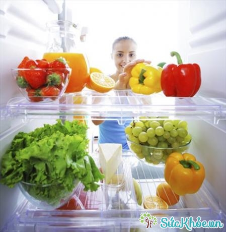 Tủ lạnh giúp bảo quản thực phẩm được tươi lâu hơn (Ảnh minh họa: Internet)