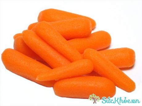 Cà rốt giúp bạn có đôi mắt sáng