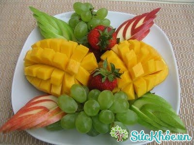 Trái cây và rau là nền tảng chế độ ăn uống lành mạnh