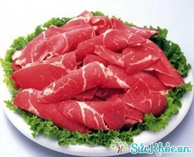 Nếu thiếu máu do thiếu sắt có thể chọn các loại thực phẩm có hàm lượng sắt cao 