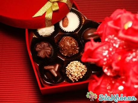 Chocolate mang lại hương vị ngọt ngào lãng mạn cho tình yêu