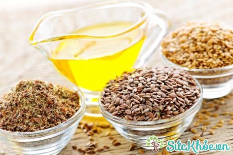 Các hạt lanh có chứa axit béo omega-3 rất tốt cho cơ thể