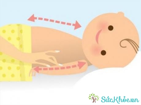 Các bước mát-xa giúp bé sơ sinh ăn ngoan, ngủ tốt nên biết